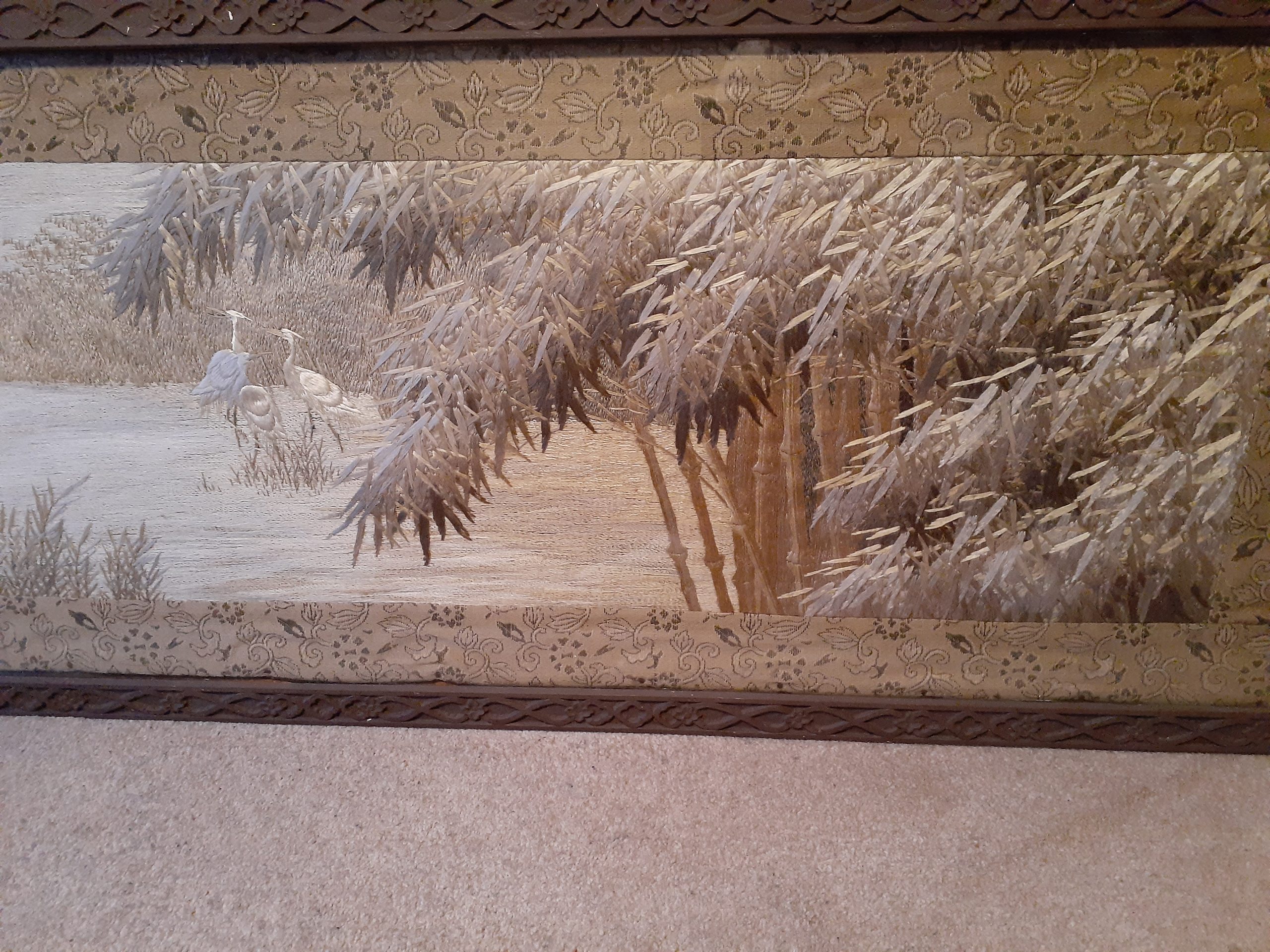 Japanese Tapestry Panel right of the tapestry Interlace Network